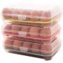 AIUSD Useful Refrigerator Eggs Storage Box 15 Eggs Holder Food Storage Container Case Home Supplies Christmas New Year Decoration Big Sales