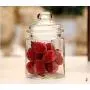Kleine, klare Glasbehälter mit Deckeln – 230 ml Mini Glass Jars & Jars Canisters für Süßigkeiten, Tee, Kaffee, Zucker usw.