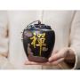 Cereal Containers Ceramic Seal Canister, Tea Storage Tank, Beautifully Decorated Containers (color : C)