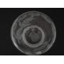 IncisoArt Hand Etched Vibe Storage Jar Sandblasted (Sand Carved) Glass Handmade USA Custom (Sea Turtles Waves, 12.25 Ounce (362ml))