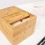 Food Jars & Crocks Storage Rice Barrel Household Rice Storage Box 10kg 15kg Kitchen Grain Storage Insect Moisture-proof Storage Box Wood Large Capacity Rice Barrel