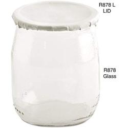 Comatec Glass Yogurt Jar, 4.5 oz, 2 inch diameter, 2.5 inch high 100 Pack