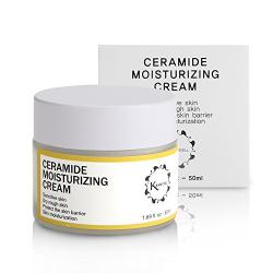 Kranicell Ceramide Moisturizer Cream 1.69 Ounce for Anti Aging, Anti Wrinkle, Hydrating, Moisturizing, Korean Skin Care Natural Organic Ceramides Moisturizing Cream face for Sensitive and Dry Skin