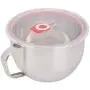 Basse en acier inoxydable, 25cm (1300ml) avec poignée et couvercle étanche pour préparer les nouilles instantanées, cuisiner et pâtisser. Basse en acier inoxydable, 25cm (1300ml) avec poignée et couvercle étanche pour préparer les nouilles instantanées, cuisiner et pâtisser.