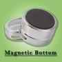 NH-Kitchen Stainless Steel Magnetic Spice Tins: 12-Piece Round Set with Shaker Lids for Herbs & Seasonings + BONUS 4 Measuring Spoons, 24 Labels & Pen