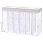 Mini Gewürzgläser Küchenzubehör Set, transparente Gewürzsäcke