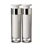 2PCS Empty Acrylic High-grade Refillable Airless Vacuum Pump Bottle Jars Container Vial For Make-up Cosmetic Foundation Cream Lotion Oil Serums(50ml/1.7oz) 2PCS Empty Acrylic High-grade Refillable Airless Vacuum Pump Bottle Jars Container Vial For Make-up Cosmetic Foundation Cream Lotion Oil Serums(50ml/1.7oz)