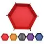 JUSTDOLIFE Dice Tray Creative Foldable Desktop Storage Organizer Valet Organizer Valet Tray