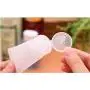 20 PIÈCES Bouteilles Transparentes Réutilisables Remplissables en Plastique pour Échantillons de Cosmétiques, Pots de Maquillage, Contenants de Voyage pour Baumes à Lèvres, Gloss, Shampoing, Gel Douche, Lotion Corporelle (100ml)