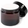 Round Amber Glass Jars with Lids for Cosmetics (2 oz, 24 Pack) Round Amber Glass Jars with Lids for Cosmetics (2 oz, 24 Pack)