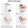 Rolin Roly Pressure Oil Sprayer Bottle Oil Dispenser Stainless Steel Food-Grade Glass Bottle for Kitchen Cooking Bread Baking BBQ Oil Mister Pump (No scale)