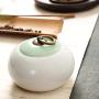 Food Stash Jar Ceramic Mini Tea Container Box Colourful Kitchen Storage Jars Sugar Bottles Dry Fruit Sealed Cans Candy Tanks,Fenqing