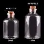 Bouteilles et Jars de Rangement | 20 Pièces Bouteilles en Verre de 50ml/60ml avec Bouchon – Vials pour Épices, Cadeaux, Artisanat Bouteilles et Jars de Rangement | 20 Pièces Bouteilles en Verre de 50ml/60ml avec Bouchon – Vials pour Épices, Cadeaux, Artisanat