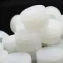 HSYS 100 Pièces Récipients en Silicone Mini 3ml Forme Ronde pour Huile, Cuisine, Cire, Boîtes de Concentration Multi-Usage pour Stockage de Baume à Lèvres et Crèmes Transparents HSYS 100 Pièces Récipients en Silicone Mini 3ml Forme Ronde pour Huile, Cuisine, Cire, Boîtes de Concentration Multi-Usage pour Stockage de Baume à Lèvres et Crèmes Transparents