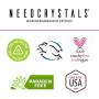 NeedCrystals Microdermabrasion Crystals 4 oz. / 113 gr. DIY Face Scrub. Natural Facial Exfoliator for Dull or Dry Skin Improves Acne Scars, Blackheads, Pore Size, Wrinkles, Blemishes & Skin Texture