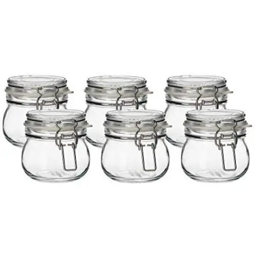 Ikea 6 packs Jar with lid, clear glass Ikea 6 packs Jar with lid, clear glass