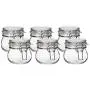 Ikea 6 packs Jar with lid, clear glass Ikea 6 packs Jar with lid, clear glass