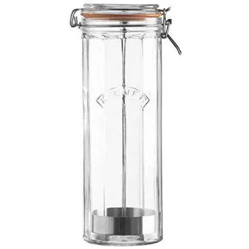 Kilner Facetted Glassware Spaghetti Jar, 74-1/2-Fluid Ounces Kilner Facetted Glassware Spaghetti Jar, 74-1/2-Fluid Ounces