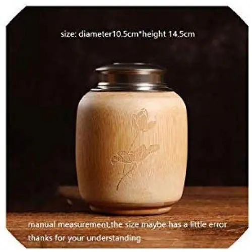 Handgefertigte Natur Bambus Teebehälter Aufbewahrungsdose für Kaffee, Nüsse, Konserven, Box, Teezeremonie Teewaren Zubehör Dekor Handwerk