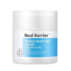 Real Barrier Intense Moisture Cream | 48H Long Hydration Daily Skin Barrier Cream | K-Beauty | Moisturizer for Skin | Hydaration Cream | 1.7 Fl. Oz, 50ml