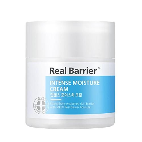 Real Barrier Intense Moisture Cream | 48H Long Hydration Daily Skin Barrier Cream | K-Beauty | Moisturizer for Skin | Hydaration Cream | 1.7 Fl. Oz, 50ml