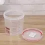 Contenant en Plastique Transparent de 1000 ml avec Joint Étanchéologique pour Stockage de Nourriture, Conservateurs de Spices, Graines, Céréales. Contenant en Plastique Transparent de 1000 ml avec Joint Étanchéologique pour Stockage de Nourriture, Conservateurs de Spices, Graines, Céréales.