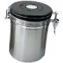 homozy Airtight Coffee Canister, Stainless Steel Container for the Kitchen, Coffee Ground Vault Jar With Co2 Valve, Great for Tea Coffee Sugar Storage (M) homozy Airtight Coffee Canister, Stainless Steel Container for the Kitchen, Coffee Ground Vault Jar With Co2 Valve, Great for Tea Coffee Sugar Storage (M)