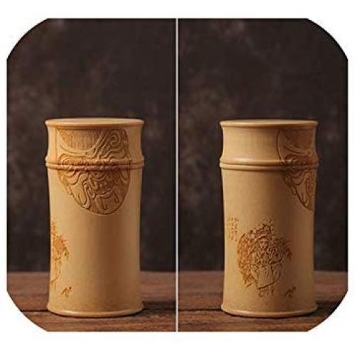 Handmade Bamboo Storage Box Kitchen Tea Container Jar Cans Organizer Spice Round Vacuum Caps Seal Canister,Beige