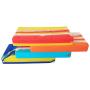 Bouteilles en Silicone Rectangulaires 50ml - Lot de 5 - SZBS - Idéal pour Huile de Prélèvement, Cire, Concentrés Silicone.