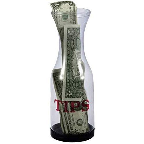 BB INC Tip Jar For Money - Tip Jar For Bartender