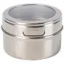 LoveAloe 1 Pcs Stainless Steel Spice Jars Storage Containers Set bottle seasoning tank single outdoor barbecue tool,Silver Color LoveAloe 1 Pcs Stainless Steel Spice Jars Storage Containers Set bottle seasoning tank single outdoor barbecue tool,Silver Color