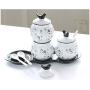 Mini Spice Jars Kitchen supplies ceramic seasoning jar set Japanese household storage box Mini Spice Jars Kitchen supplies ceramic seasoning jar set Japanese household storage box