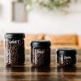 Fellow Atmos Vacuum Canister for Coffee & Food Storage, Clear Glass, 0.7liter, Integrated Vacuum Pump, Airtight Seal