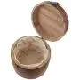 Flameer 2Pcs 23x20cm Vintage Wood Barrel Tea Caddy Airtight Sealed Tea Leaves Tin Canister Kitchen Food Storage Jar Container Flameer 2Pcs 23x20cm Vintage Wood Barrel Tea Caddy Airtight Sealed Tea Leaves Tin Canister Kitchen Food Storage Jar Container