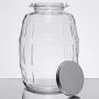 2.5 Gallon Glass Barrel Jar With Lid