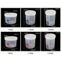 J&HO Kitchen Food Storage Plastic Container with Lids Sealing Pot (B)