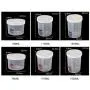 Kitchen Food Storage Plastic Container With Lids Sealing Pot Milk Powder Jar (B)