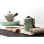 Cereal Containers Sealed Ceramic Tea Can, Travel Storage Tank Containers (color : A)
