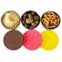Pinwheelers Mini Edelstahl Lebensmittelbehälter Set 3 x 3,7 oz mit wasserdichten Silikonverschlüssen, Perfekt für Kinder Snacks, Dip-Becher, Saucen oder Dressingbehälter (Safari Trio)