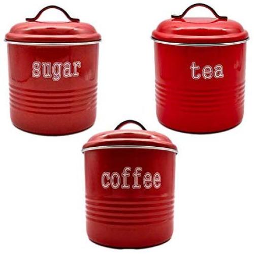 Metal Sealed Jars, Kitchen Household Grain Storage Tanks, Storage Spices/Candies/Oat Flakes/Coffee Beans