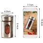 Stainless Steel Seasoning Spice Storage Box Condiment Bottles Shaker Jars Organizer Bbq Cooking Herbs Kitchen,1 Piece