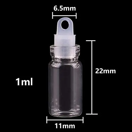 | Storage Bottles & Jars | Lots 300 pieces 1ml 2ml Mini Glass Bottles with Plastic Stopper Spice Bottles Jars DIY Craft | by HUDITOOLS | 1 PCs | Storage Bottles & Jars | Lots 300 pieces 1ml 2ml Mini Glass Bottles with Plastic Stopper Spice Bottles Jars DIY Craft | by HUDITOOLS | 1 PCs