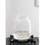 Yl Ly Glass Sealed Tank Storage Tank Food Grain Storage Tank Kitchen With Lid Transparent Snack Jar Milk Powder Bottle 1250Ml Sealed Can