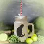 Grüne Hauskatze Kurzhaar Silhouette Nr. 4 Gefrosteter Glas-Mason-Jar mit Strohstrohstrohstrohstrohstrohstrohstrohstrohstrohstrohstrohstrohstrohstrohstrohstrohstrohstrohstrohstrohstrohstrohstrohstrohstrohstrohstrohstrohstrohstrohstrohstrohstrohstrohstrohst