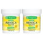 De La Cruz Arnica Salve for Cracked Skin, No Preservatives, Artificial Colors or Fragrances, Allergy-Tested, Made in USA 2 OZ. (2 Jars)