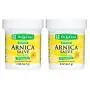 De La Cruz Arnica Salve for Cracked Skin, No Preservatives, Artificial Colors or Fragrances, Allergy-Tested, Made in USA 2 OZ. (2 Jars) De La Cruz Arnica Salve for Cracked Skin, No Preservatives, Artificial Colors or Fragrances, Allergy-Tested, Made in USA 2 OZ. (2 Jars)