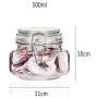 XSWZAQ Glass bottle 3 piece set glass sealed jar bubble passion fruit lemon honey bottle jam jar enzyme bottle storage tank XSWZAQ Glass bottle 3 piece set glass sealed jar bubble passion fruit lemon honey bottle jam jar enzyme bottle storage tank