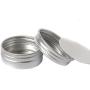 10pcs Aluminum Balm Nail Art Cosmetic Cream Make Up Pot Lip Jar Tin Case Container Screw 30ml Capacity (Empty) for DIY Cosmetics/Beauty Products (30ml)