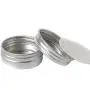10 Stück Aluminium Balm Nagelkunst Kosmetikcreme Make-up Dose Lippenbehälter Metallbehälter Schraubverschluss 30ml Fassungsvermögen (leer) für DIY Kosmetik/Schönheitsprodukte (30ml)