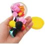 SZBS Silicone Containers 20/can 3ml Skull-shape Containers Assorted Color Silicone Container For Dab Concentrate Containers Wax Oil Storage Jars Dab Containers (50)